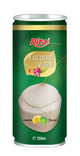 250ml الاتحاد الليمون نكهة ماء جوز الهند